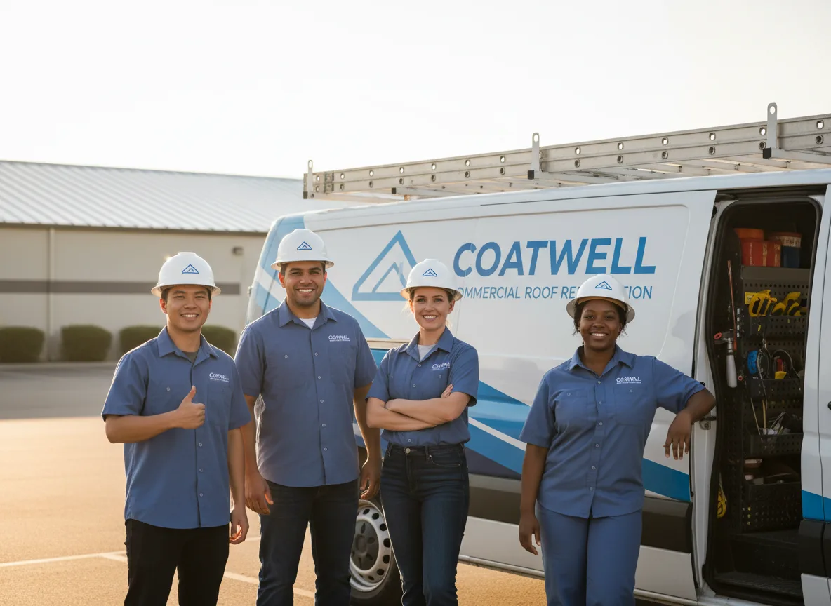 Commercial roof coating company in West Paris, ME
